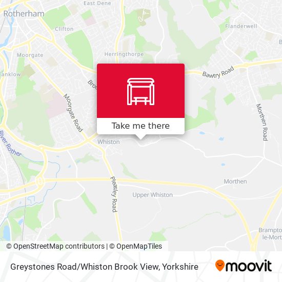 Greystones Road / Whiston Brook View map