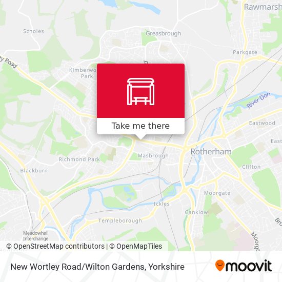 New Wortley Road / Wilton Gardens map