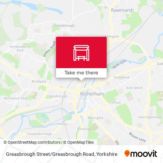 Greasbrough Street / Greasbrough Road map
