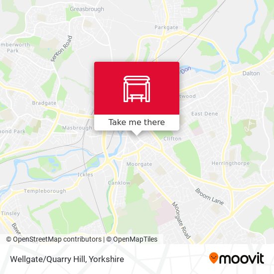 Wellgate/Quarry Hill map