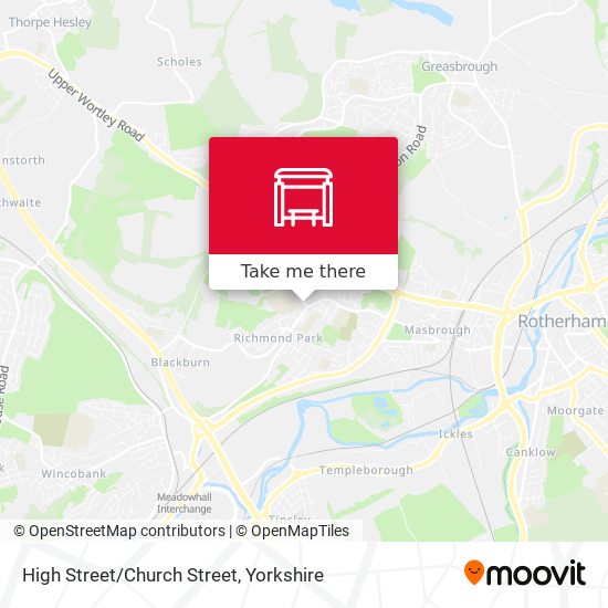 High Street/Church Street map