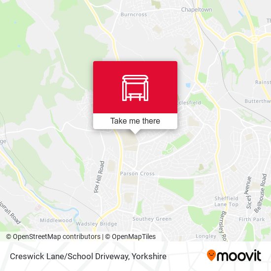 Creswick Lane/School Driveway map