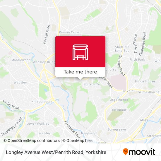 Longley Avenue West / Penrith Road map
