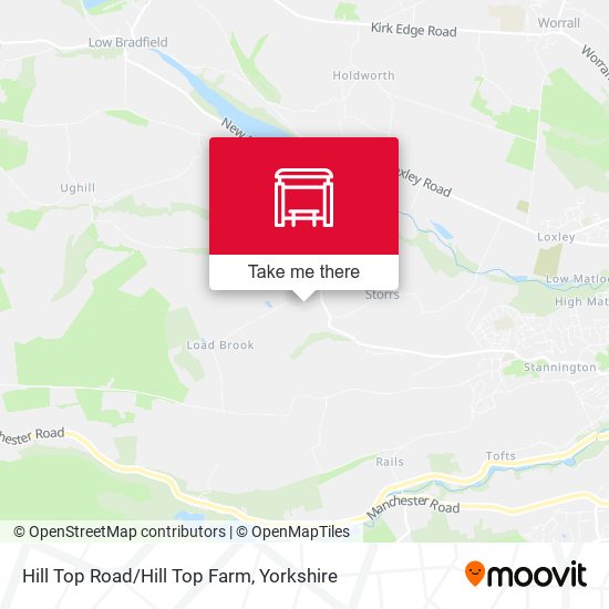 Hill Top Road/Hill Top Farm map
