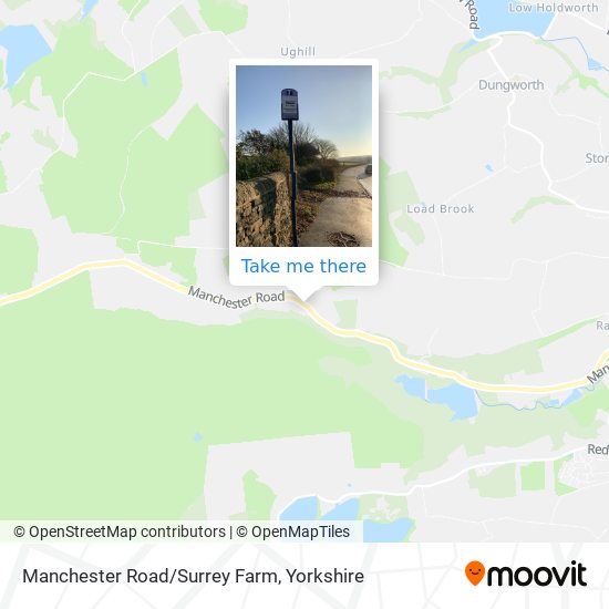 Manchester Road/Surrey Farm map