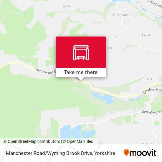 Manchester Road / Wyming Brook Drive map