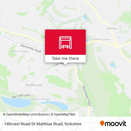 Hillcrest Road / St Matthias Road map