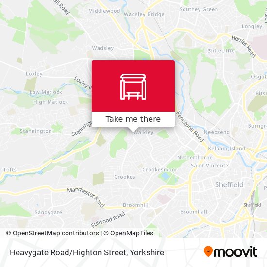 Heavygate Road/Highton Street map