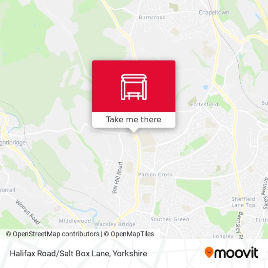 Halifax Road/Salt Box Lane map