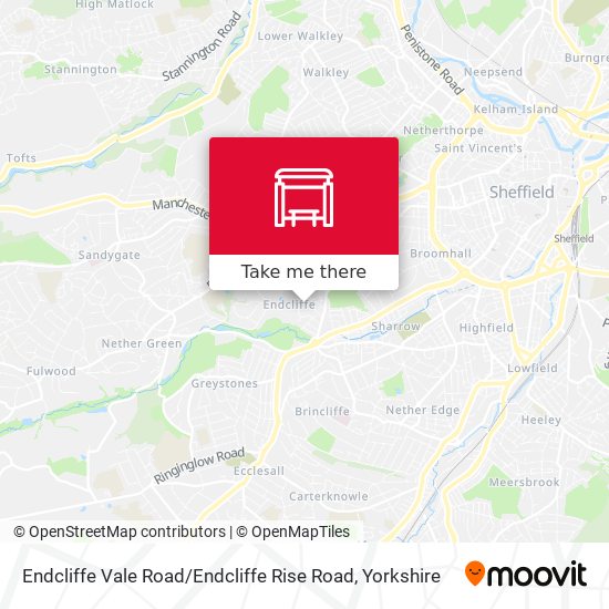 Endcliffe Vale Road / Endcliffe Rise Road map