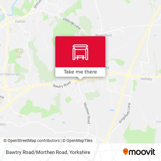 Bawtry Road/Morthen Road map