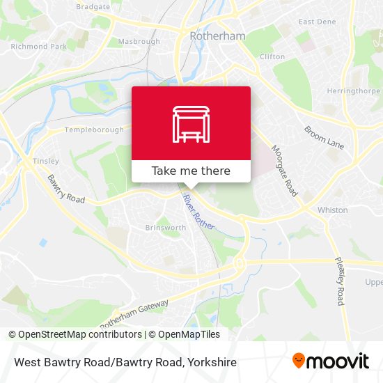 West Bawtry Road/Bawtry Road map