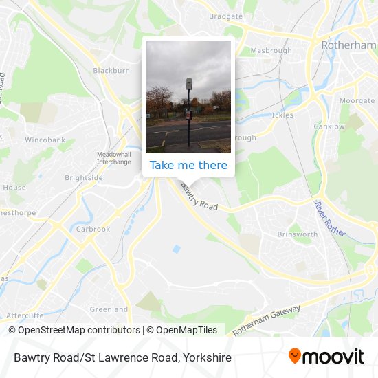 Bawtry Road/St Lawrence Road map