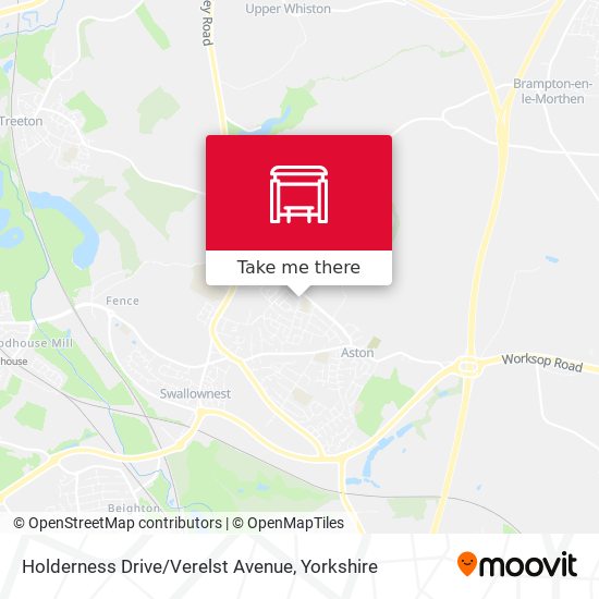 Holderness Drive / Verelst Avenue map