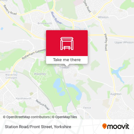 Station Road/Front Street map