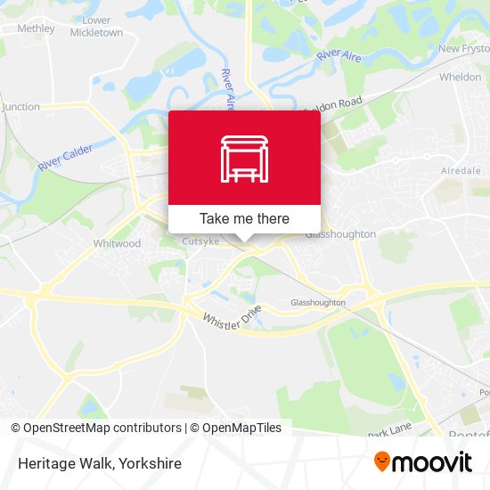 Heritage Walk map