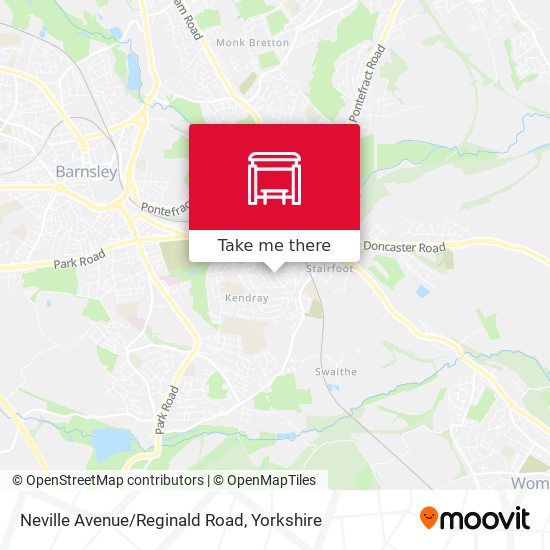 Neville Avenue/Reginald Road map