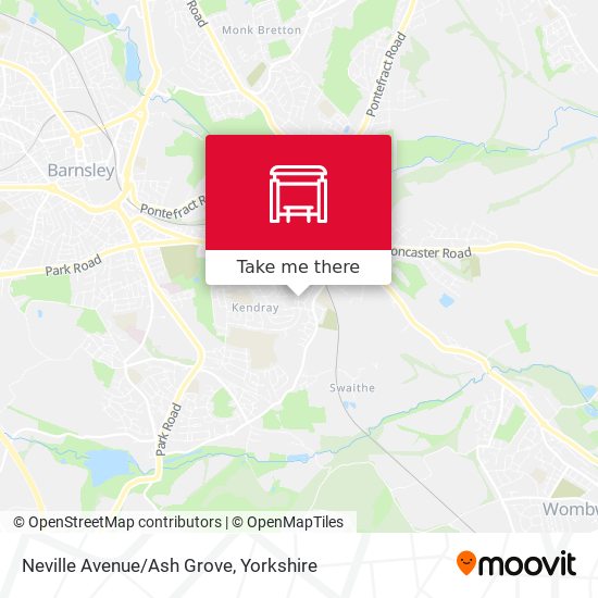 Neville Avenue/Ash Grove map