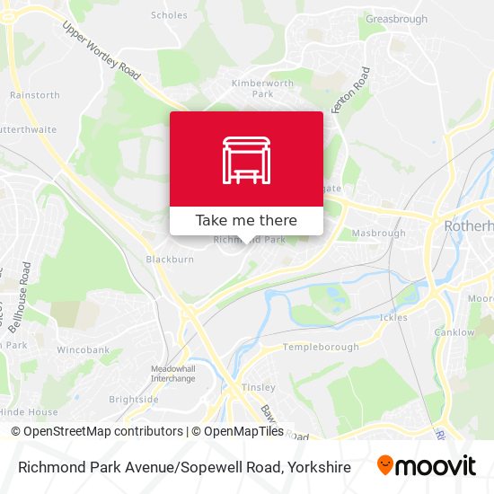 Richmond Park Avenue / Sopewell Road map