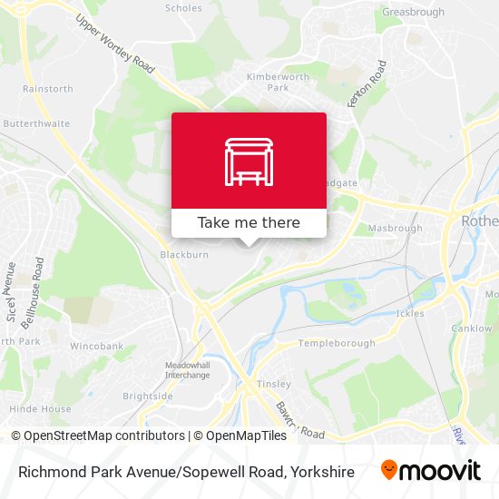 Richmond Park Avenue / Sopewell Road map