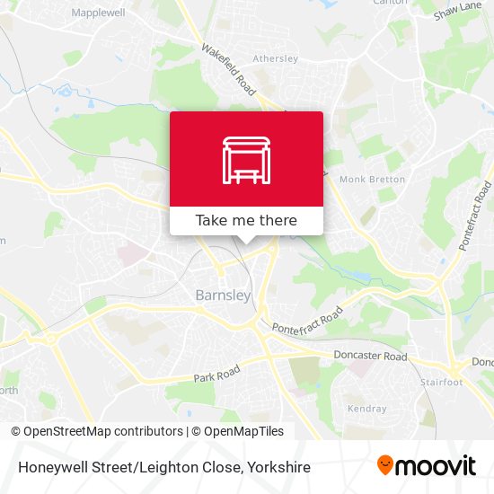 Honeywell Street / Leighton Close map