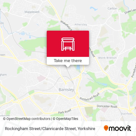 Rockingham Street / Clanricarde Street map