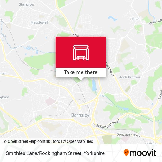 Smithies Lane / Rockingham Street map