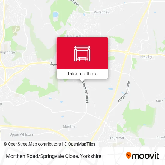 Morthen Road/Springvale Close map