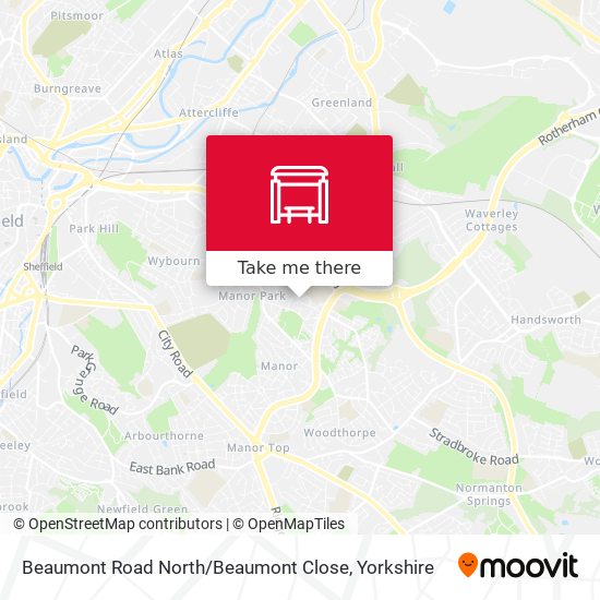 Beaumont Road North / Beaumont Close map