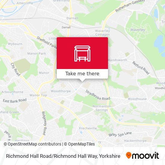 Richmond Hall Road / Richmond Hall Way map