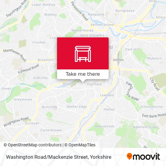 Washington Road / Mackenzie Street map