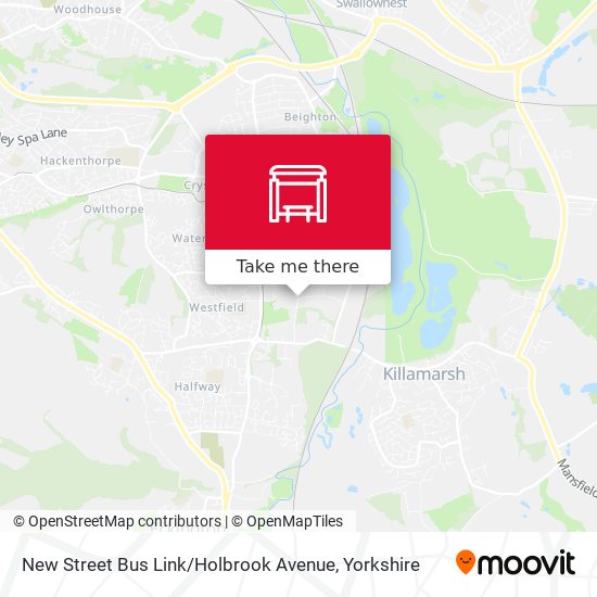 New Street Bus Link / Holbrook Avenue map