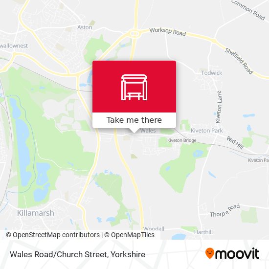 Wales Road/Church Street map