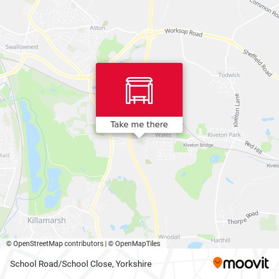School Road/School Close map