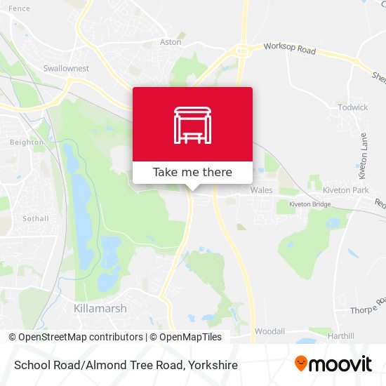 School Road/Almond Tree Road map