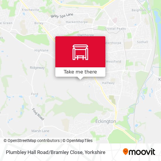 Plumbley Hall Road / Bramley Close map