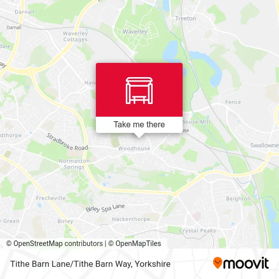 Tithe Barn Lane/Tithe Barn Way map