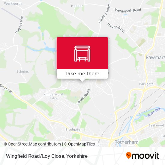 Wingfield Road/Loy Close map