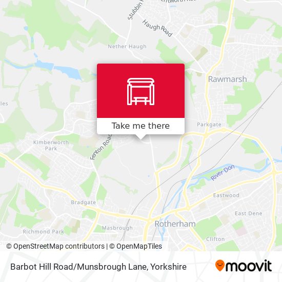 Barbot Hill Road / Munsbrough Lane map
