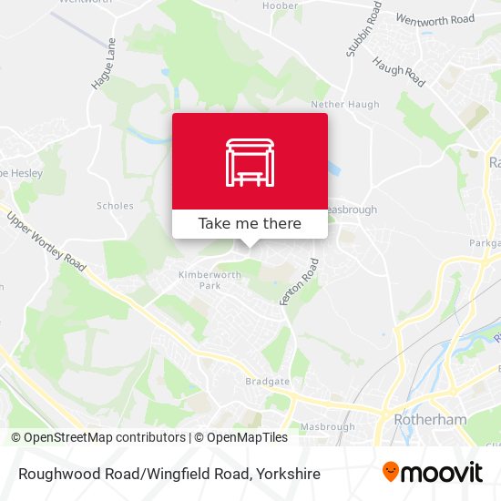 Roughwood Road/Wingfield Road map
