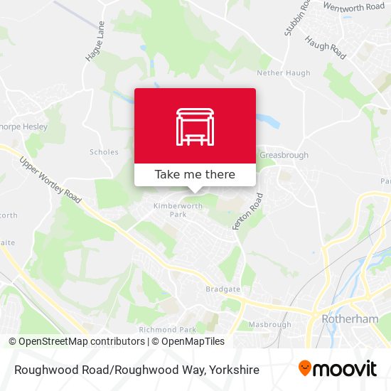Roughwood Road/Roughwood Way map