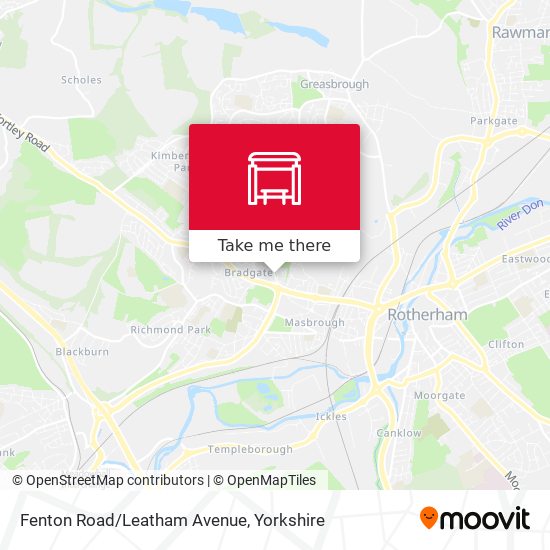 Fenton Road/Leatham Avenue map