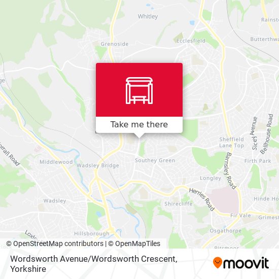 Wordsworth Avenue / Wordsworth Crescent map