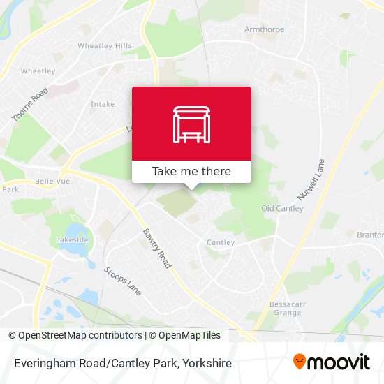 Everingham Road/Cantley Park map