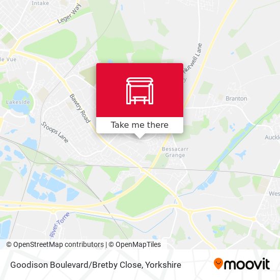Goodison Boulevard / Bretby Close map