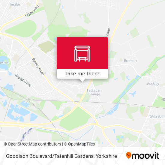 Goodison Boulevard / Tatenhill Gardens map