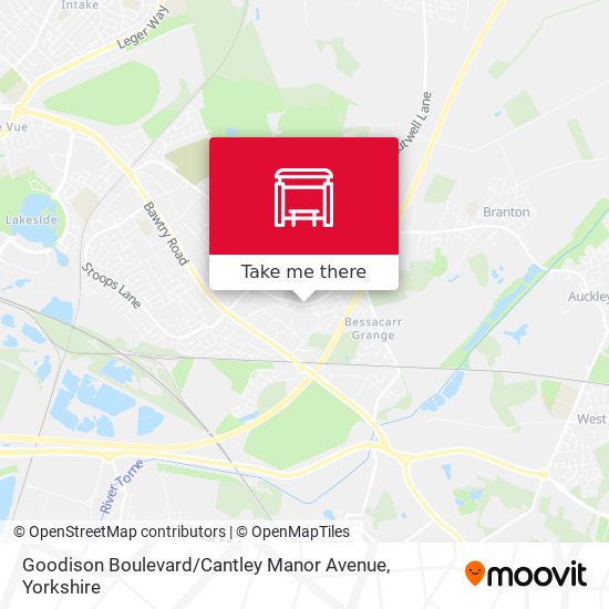 Goodison Boulevard / Cantley Manor Avenue map