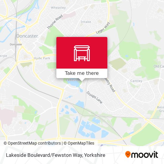 Lakeside Boulevard/Fewston Way map