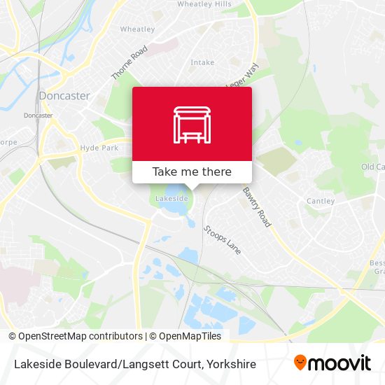 Lakeside Boulevard / Langsett Court map