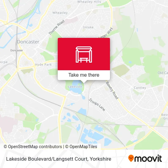 Lakeside Boulevard / Langsett Court map